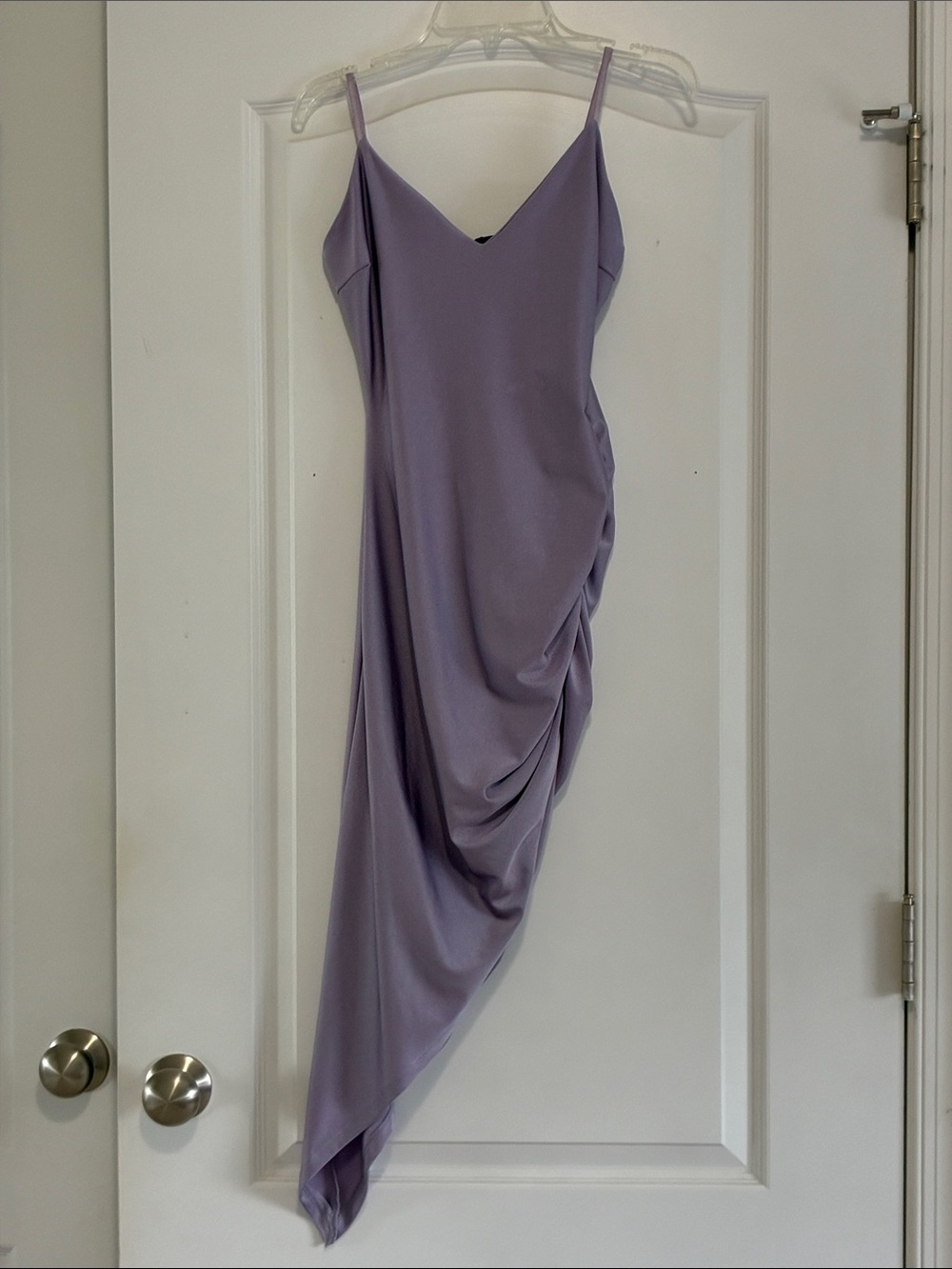 Windsor Lavender Asymmetrical Slip Dress
